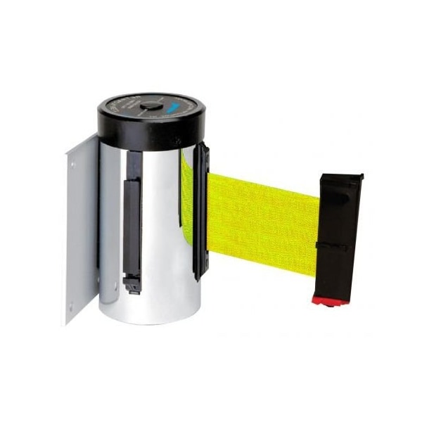 Accuform WALL MOUNT RETRACTABLE BELT TAPE PRT404YL PRT404YL - main